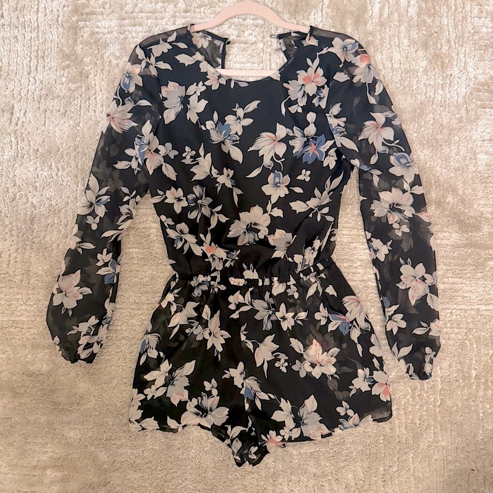 Floral Romper